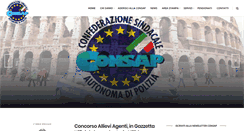Desktop Screenshot of consap.org