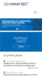 Mobile Screenshot of consap.it